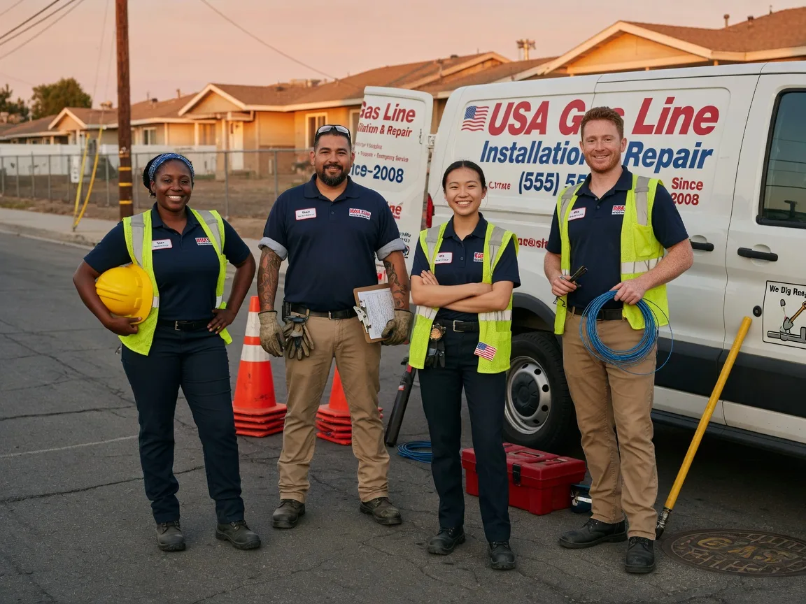 Gas Line Installation company in Smithboro, IL